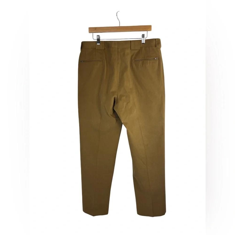 Coppley Brent 100% cotton tan dress pants size 36R - Picture 3 of 6